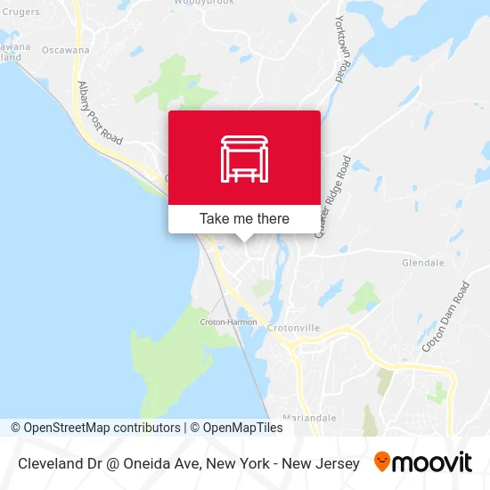 Cleveland Dr @ Oneida Ave map