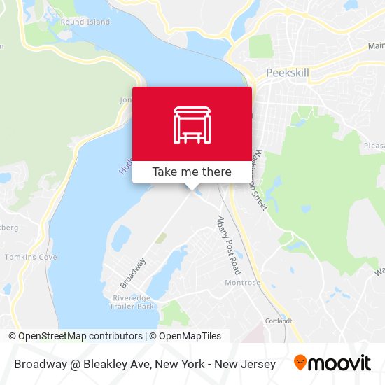 Mapa de Broadway @ Bleakley Ave