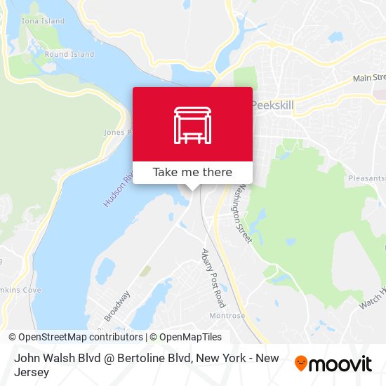 John Walsh Blvd @ Bertoline Blvd map