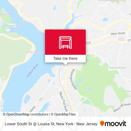 Lower South St @ Louisa St map