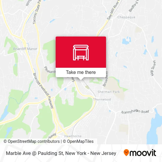 Marble Ave @ Paulding St map