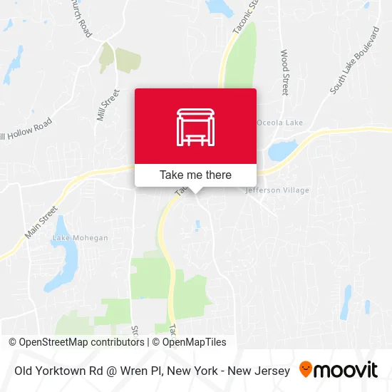 Old Yorktown Rd @ Wren Pl map