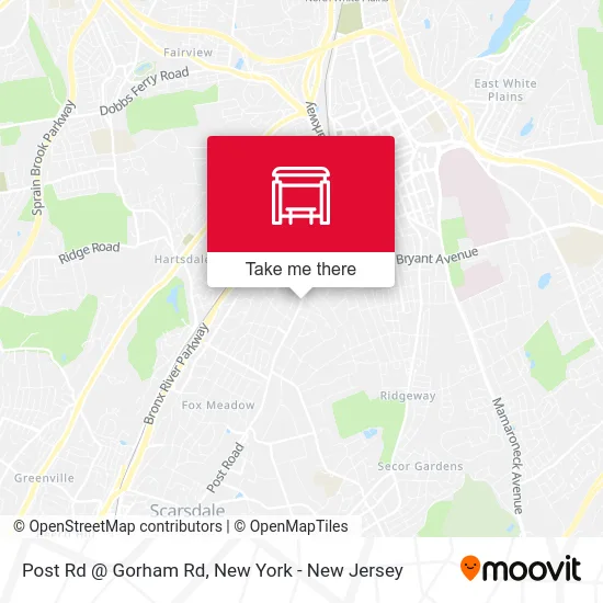 Post Rd @ Gorham Rd map