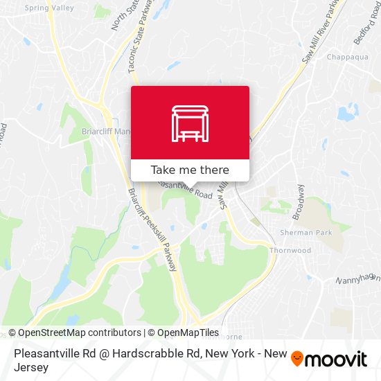 Mapa de Pleasantville Rd @ Hardscrabble Rd