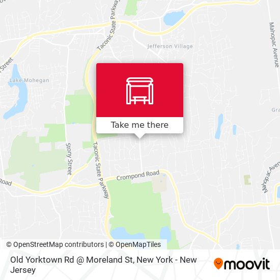 Old Yorktown Rd @ Moreland St map