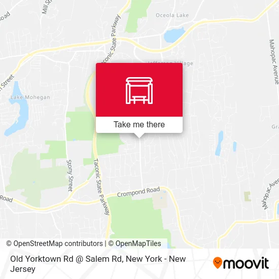 Old Yorktown Rd @ Salem Rd map