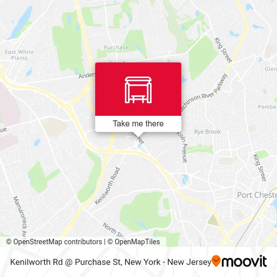 Kenilworth Rd @ Purchase St map