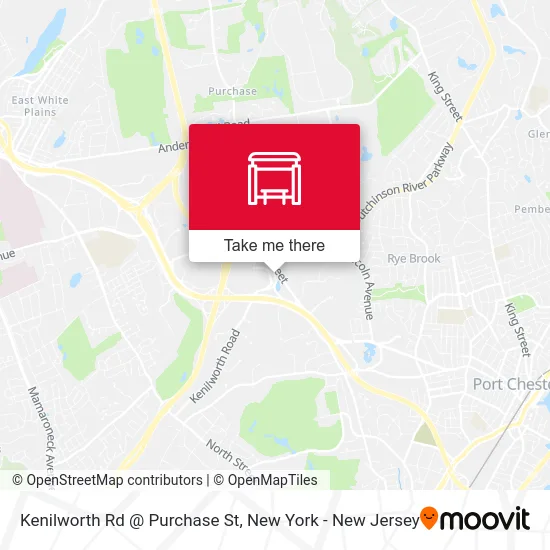 Kenilworth Rd @ Purchase St map