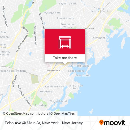 Mapa de Echo Ave @ Main St