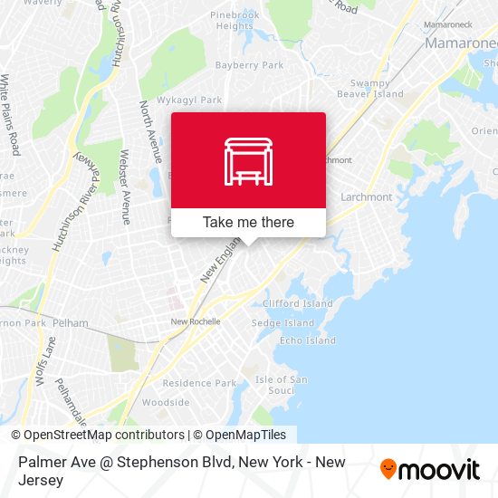 Mapa de Palmer Ave @ Stephenson Blvd