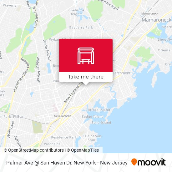 Mapa de Palmer Ave @ Sun Haven Dr