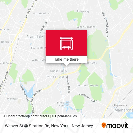 Weaver St @ Stratton Rd map