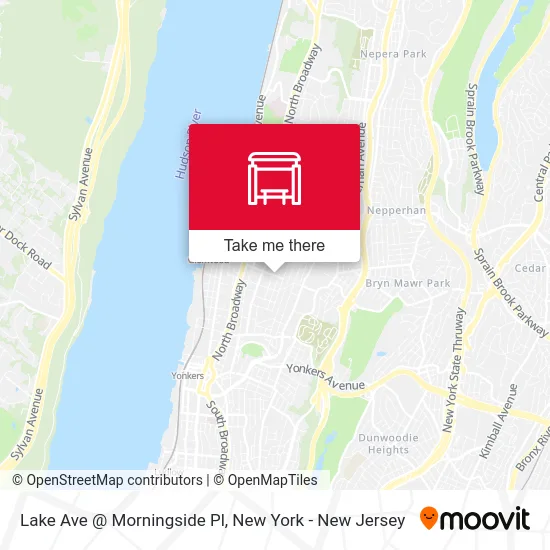 Lake Ave @ Morningside Pl map