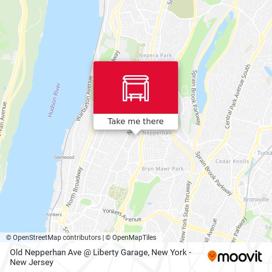 Old Nepperhan Ave @ Liberty Garage map
