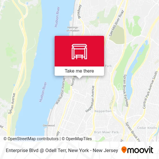 Enterprise Blvd @ Odell Terr map