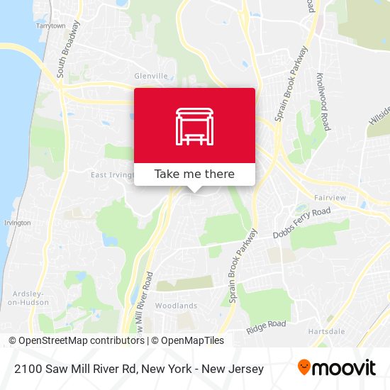 Mapa de 2100 Saw Mill River Rd