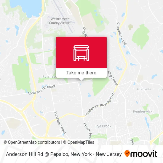 Mapa de Anderson Hill Rd @ Pepsico