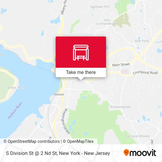 S Division St @ 2 Nd St map
