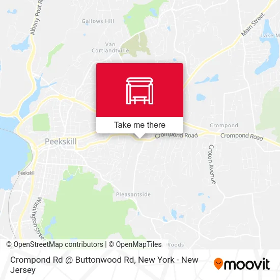 Crompond Rd @ Buttonwood Rd map