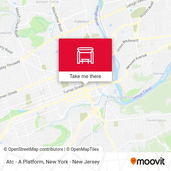 Atc - A Platform map
