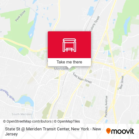 Mapa de State St @ Meriden Transit Center