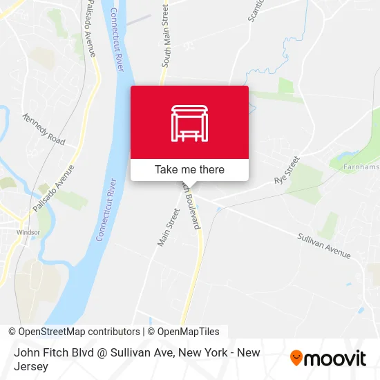 John Fitch Blvd @ Sullivan Ave map