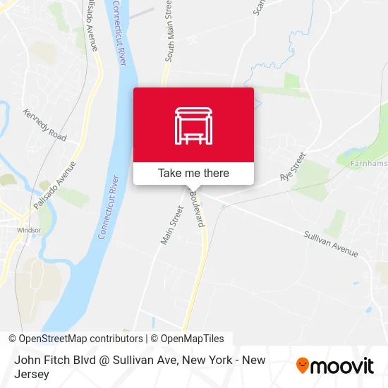 John Fitch Blvd @ Sullivan Ave map