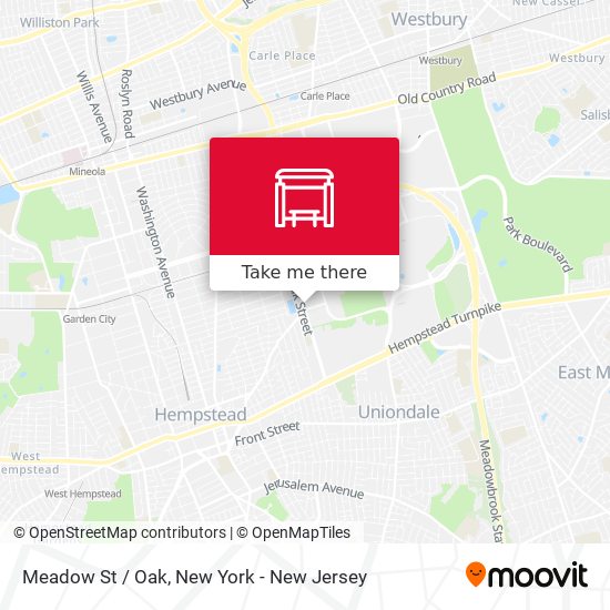 Mapa de Meadow St / Oak