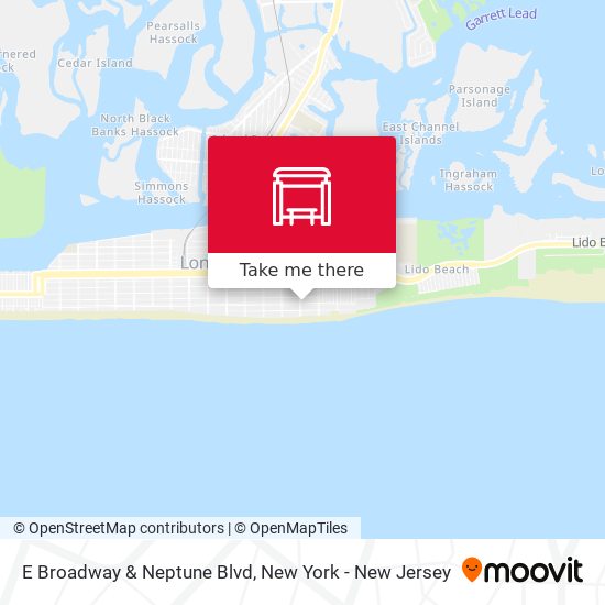 Mapa de E Broadway & Neptune Blvd