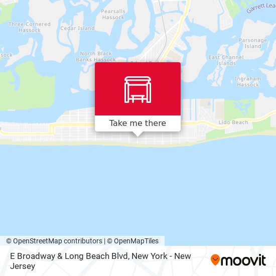 Mapa de E Broadway & Long Beach Blvd