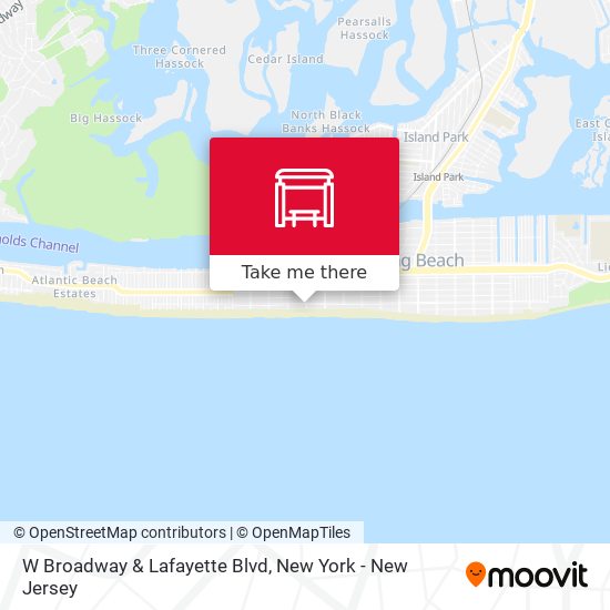 Mapa de W Broadway & Lafayette Blvd