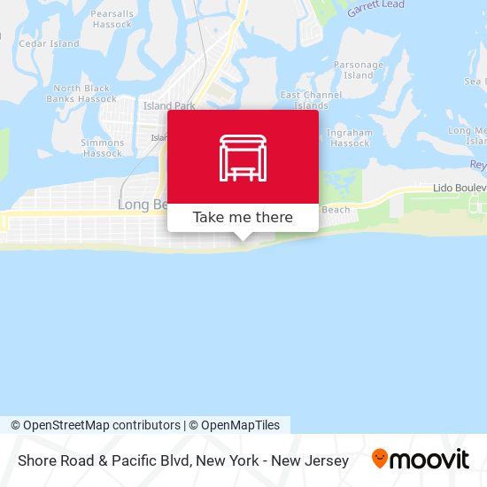 Mapa de Shore Road & Pacific Blvd