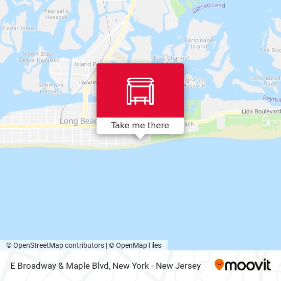 Mapa de E Broadway & Maple Blvd