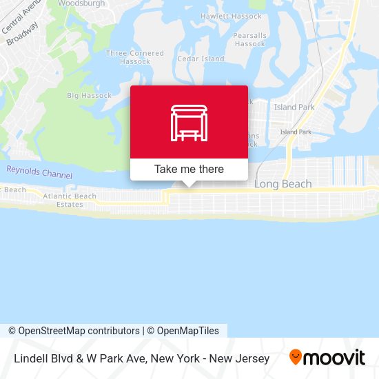 Lindell Blvd & W Park Ave map