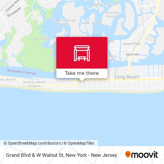 Mapa de Grand Blvd & W Walnut St