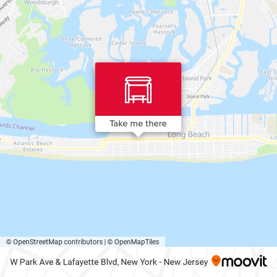 Mapa de W Park Ave & Lafayette Blvd