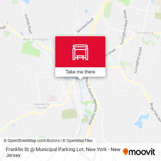 Mapa de Franklin St @ Municipal Parking Lot