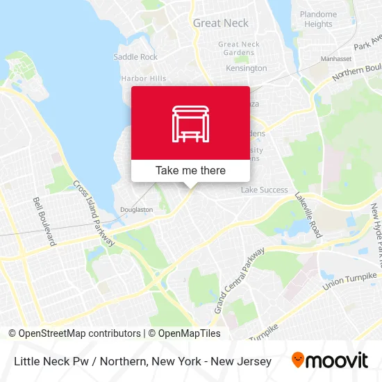 Little Neck Pw / Northern map