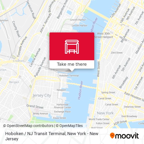 Hoboken / NJ Transit Terminal - Routes, Schedules, and Fares
