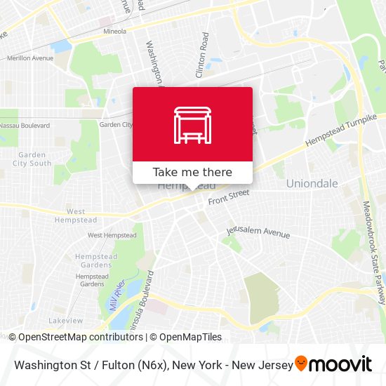 Mapa de Washington St / Fulton (N6x)