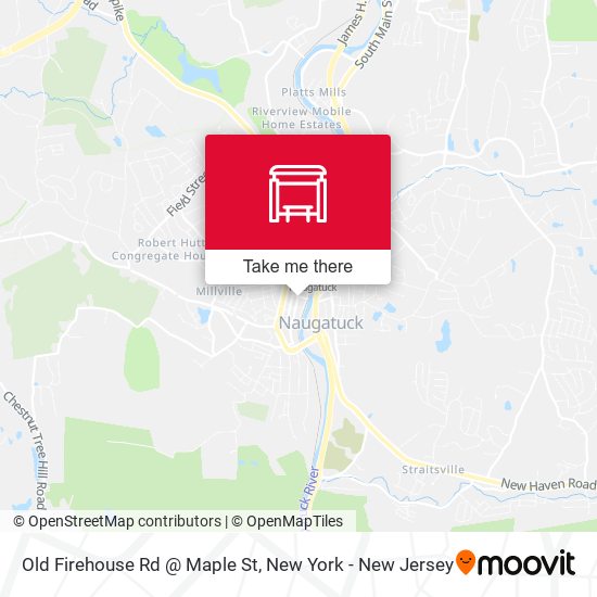 Mapa de Old Firehouse Rd @ Maple St