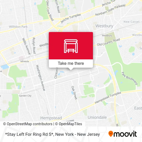 *Stay Left For Ring Rd S* map