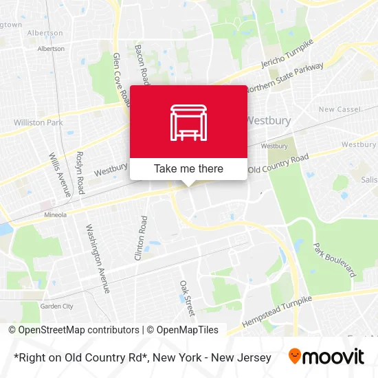 *Right on Old Country Rd* map