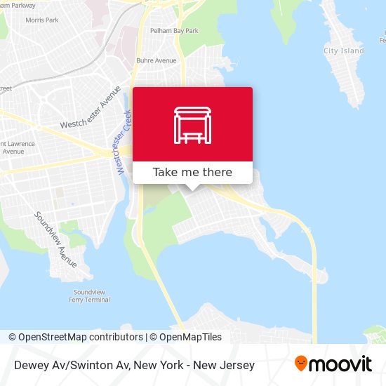 Mapa de Dewey Av/Swinton Av