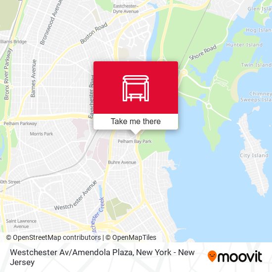 Mapa de Westchester Av/Amendola Plaza