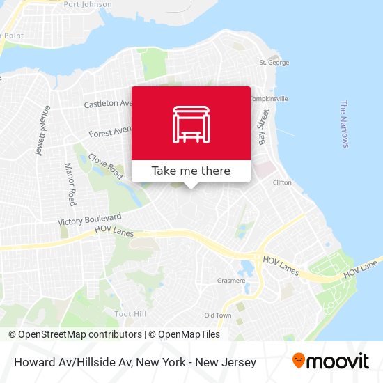 Mapa de Howard Av/Hillside Av