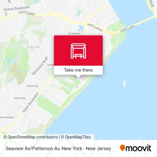 Seaview Av/Patterson Av map