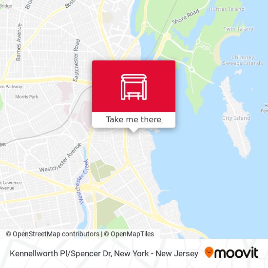 Kennellworth Pl/Spencer Dr map