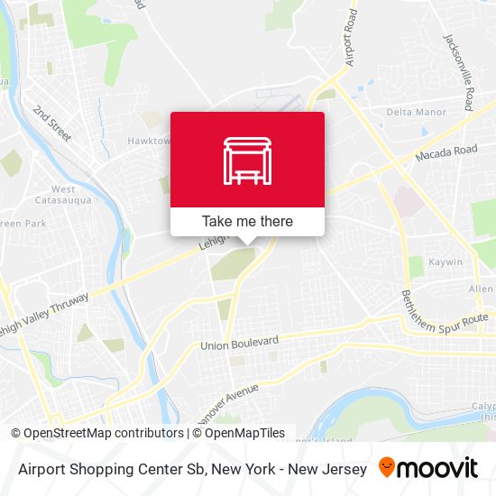 Airport Shopping Center Sb map