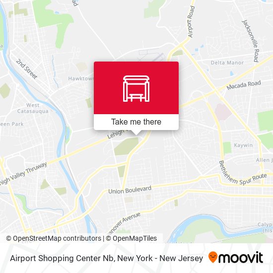 Mapa de Airport Shopping Center Nb